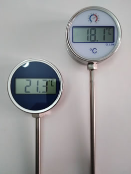 Termometro per frigorifero in acciaio contro sprechi di cibo e sprechi di  energia